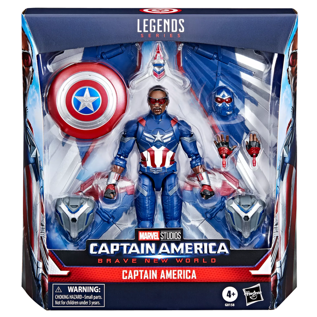 Marvel Legends Series Captain America Deluxe Action Figure 15cm