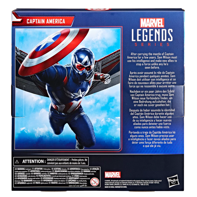 Marvel Legends Series Captain America Deluxe Action Figure 15cm