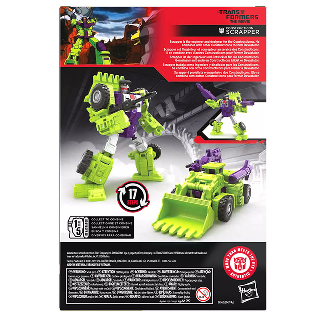 Transformers the Movie Studio Series Voyager Class Constructicon Scrapper 16,5cm