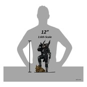 DC Direct PVC Statue The Grim Knight (Dark Multiverse) (Gold Label) 30cm