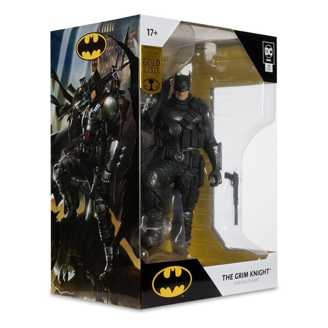 DC Direct PVC Statue The Grim Knight (Dark Multiverse) (Gold Label) 30cm