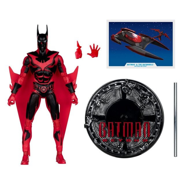 Batman Beyond DC Multiverse Vehicle Batmobile & Batman Action Figure (Gold Label) 53cm Batman Beyond DC Multiverse Vehicle Batmobile & Batman Action Figure (Gold Label) 53cm