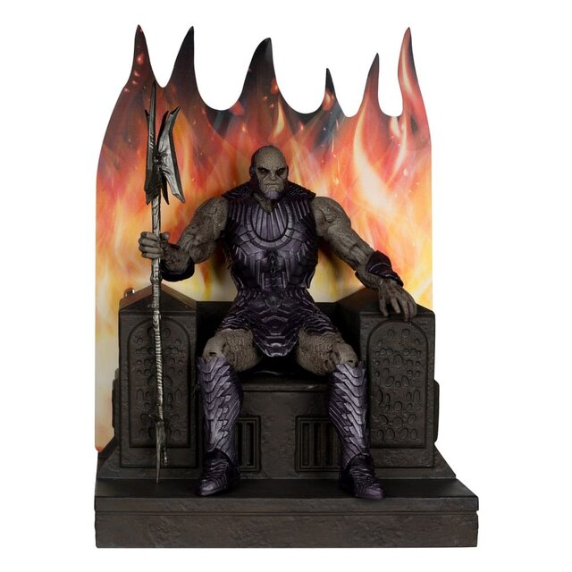 Zack Snyder's Justice League DC Multiverse Mega Action Figure Darkseid with Throne (Gold Label) 24cm