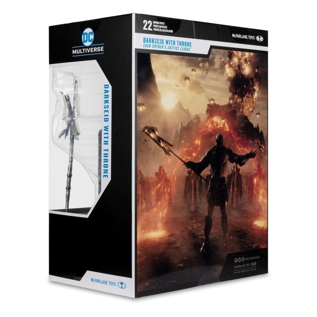 Zack Snyder's Justice League DC Multiverse Mega Action Figure Darkseid with Throne (Gold Label) 24cm