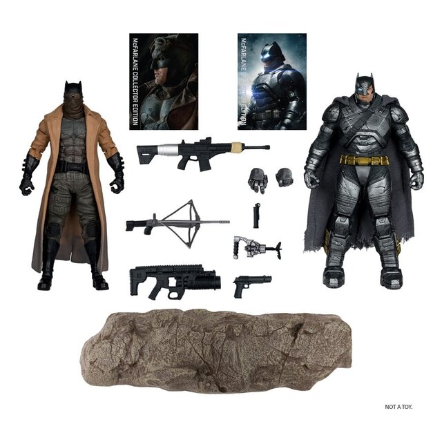 McFarlane Collector Edition Batman (Knightmare) & Batman (Armor Suit) 18cm