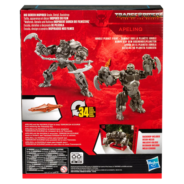 Transformers Rise of the Beasts Studio Series 116 Leader Class Apelinq 22cm Transformers Rise of the Beasts Studio Series 116 Leader Class Apelinq 22cm