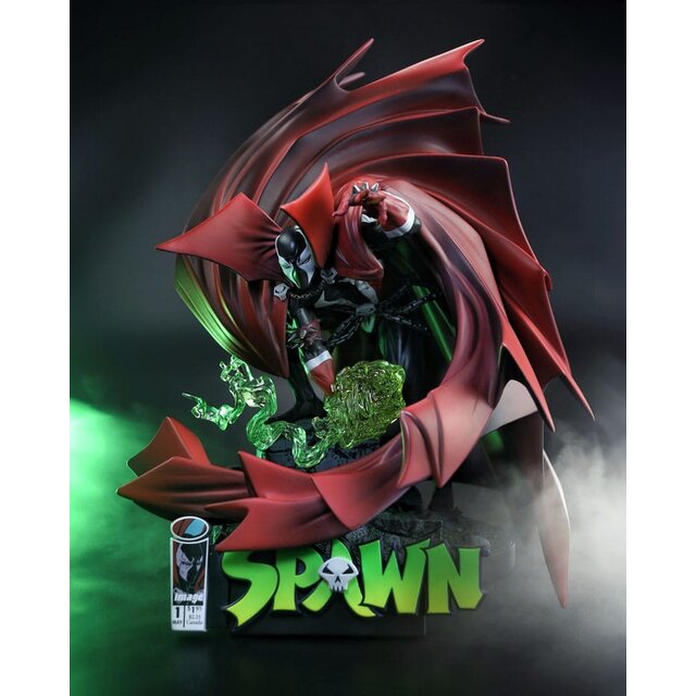 Spawn Statue 1/10 Spawn #1 (Black White & Red All Over) 24cm