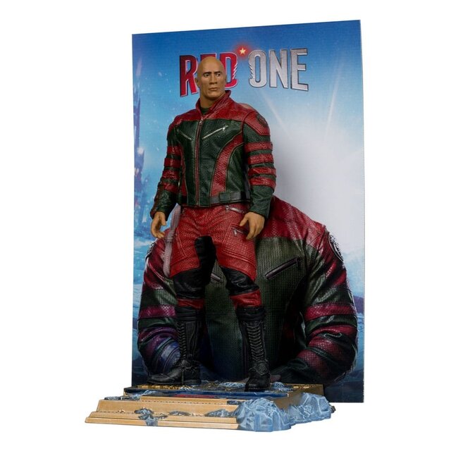 Red One Movie Maniacs PVC Statue Callum Drift 16cm