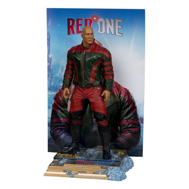 Red One Movie Maniacs PVC Statue Callum Drift 16cm