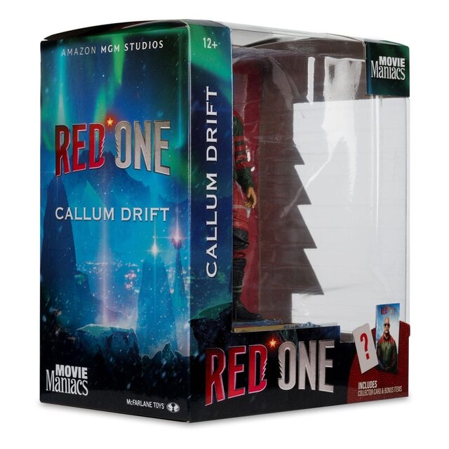 Red One Movie Maniacs PVC Statue Callum Drift 16cm