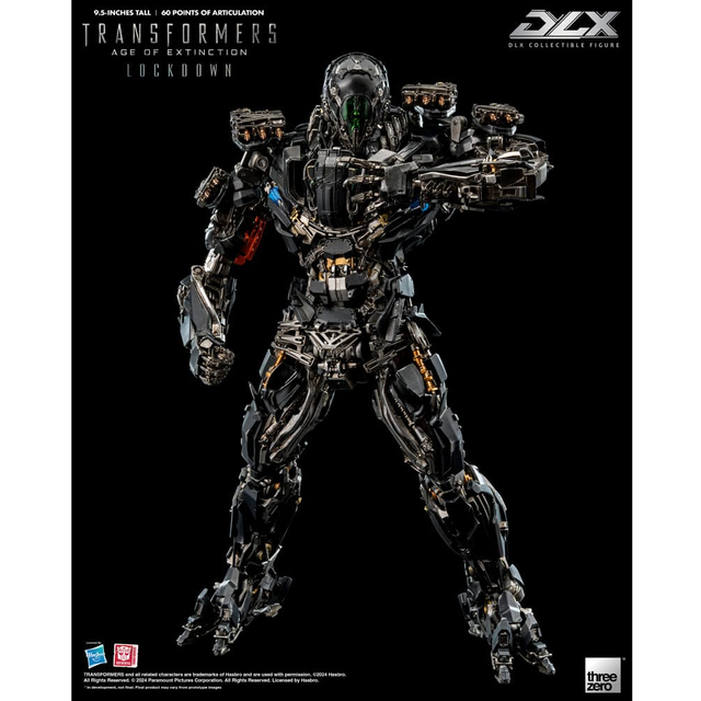 Transformers: Age of Extinction DLX Action Figure 1/6 Lockdown 24cm