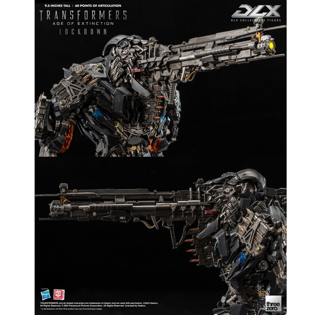 Transformers: Age of Extinction DLX Action Figure 1/6 Lockdown 24cm