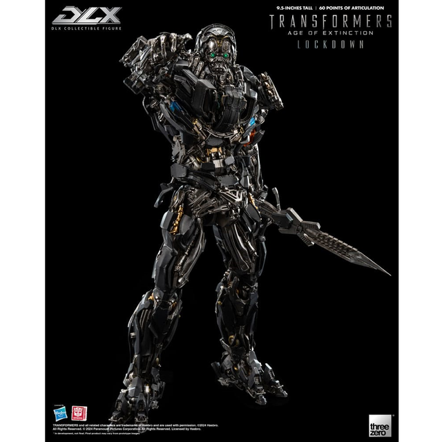 Transformers: Age of Extinction DLX Action Figure 1/6 Lockdown 24cm
