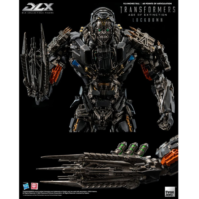 Transformers: Age of Extinction DLX Action Figure 1/6 Lockdown 24cm