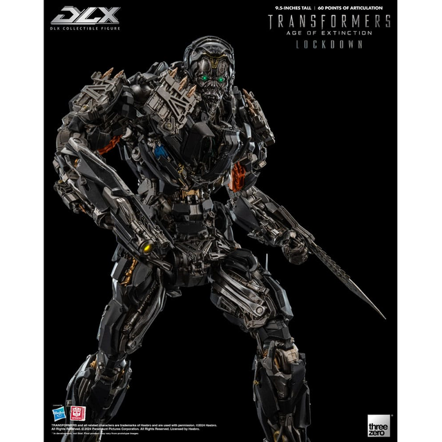 Transformers: Age of Extinction DLX Action Figure 1/6 Lockdown 24cm