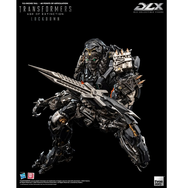 Transformers: Age of Extinction DLX Action Figure 1/6 Lockdown 24cm