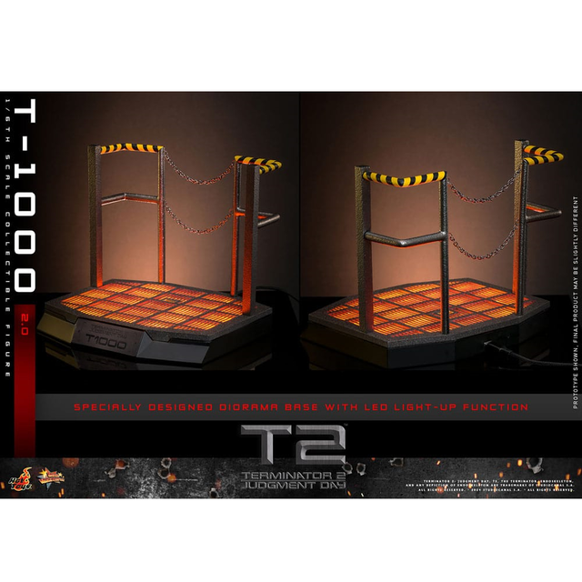 Terminator 2 Movie Masterpiece Action Figure 1/6 T-1000 (2.0) 31cm