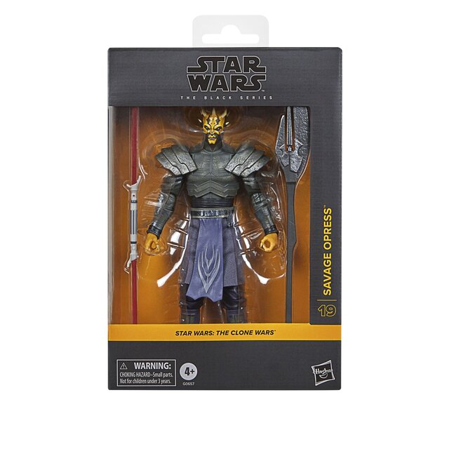 Star Wars the Clone Wars Black Series Savage Opress