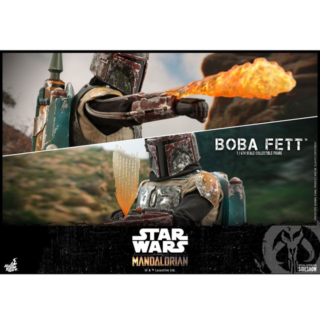 Star Wars The Mandalorian Action Figure 1/6 Boba Fett 30cm