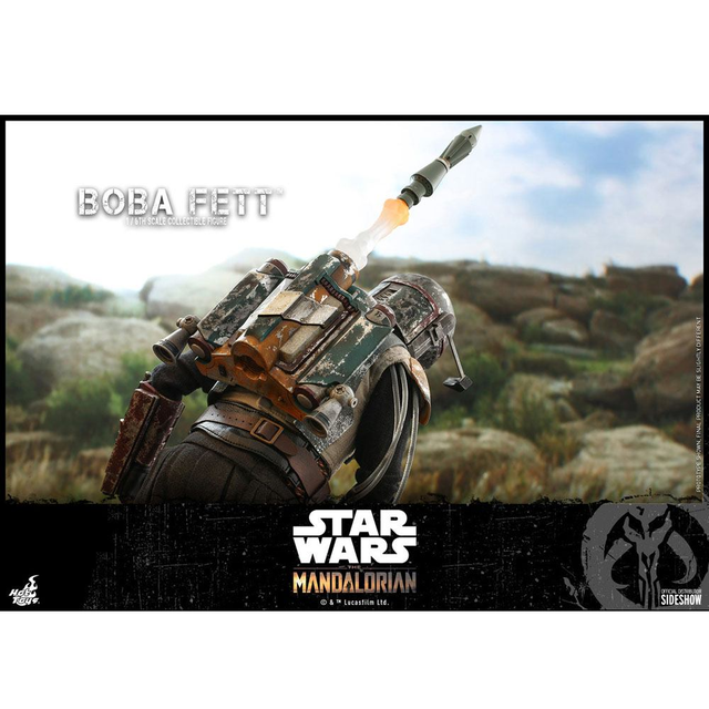 Star Wars The Mandalorian Action Figure 1/6 Boba Fett 30cm