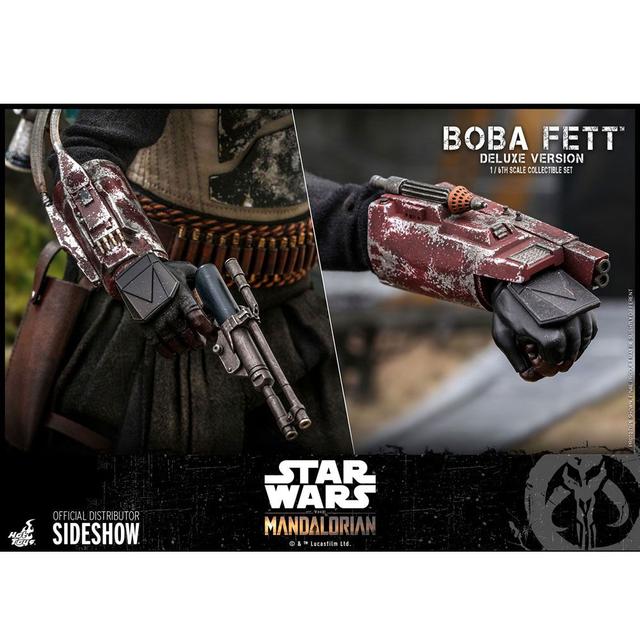 Star Wars The Mandalorian Action Figure 2-Pack 1/6 Boba Fett Deluxe 30cm Star Wars The Mandalorian Action Figure 2-Pack 1/6 Boba Fett Deluxe 30cm