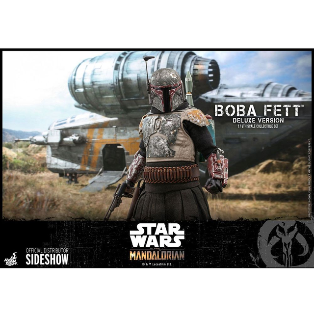 Star Wars The Mandalorian Action Figure 2-Pack 1/6 Boba Fett Deluxe 30cm Star Wars The Mandalorian Action Figure 2-Pack 1/6 Boba Fett Deluxe 30cm