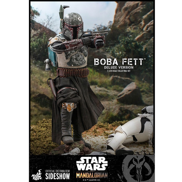 Star Wars The Mandalorian Action Figure 2-Pack 1/6 Boba Fett Deluxe 30cm Star Wars The Mandalorian Action Figure 2-Pack 1/6 Boba Fett Deluxe 30cm