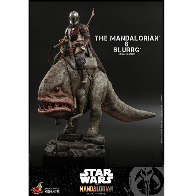 Star Wars Action Figure 2-Pack 1/6 the Mandalorian & Blurrg 37cm