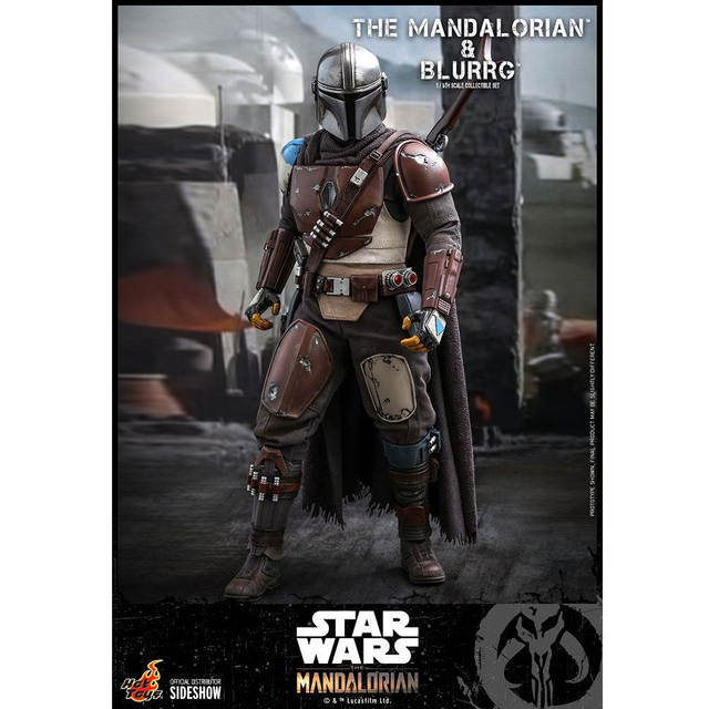 Star Wars Action Figure 2-Pack 1/6 the Mandalorian & Blurrg 37cm