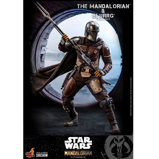 Star Wars Action Figure 2-Pack 1/6 the Mandalorian & Blurrg 37cm
