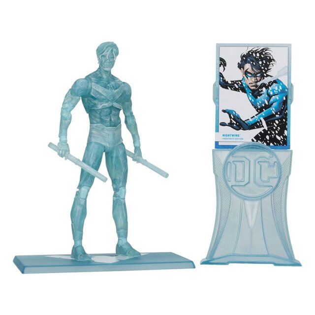 DC Multiverse Action Figure Nightwing (Titans) (Frostbite Edition) (Gold Label) 18cm