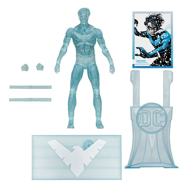DC Multiverse Action Figure Nightwing (Titans) (Frostbite Edition) (Gold Label) 18cm