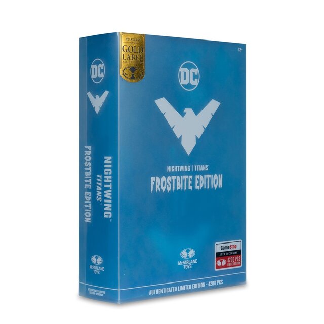 DC Multiverse Action Figure Nightwing (Titans) (Frostbite Edition) (Gold Label) 18cm