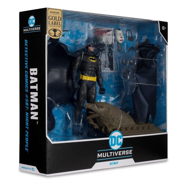 DC Multiverse Action Figure Batman (Detective Comics #587: Night People) (Gold Label) 18cm