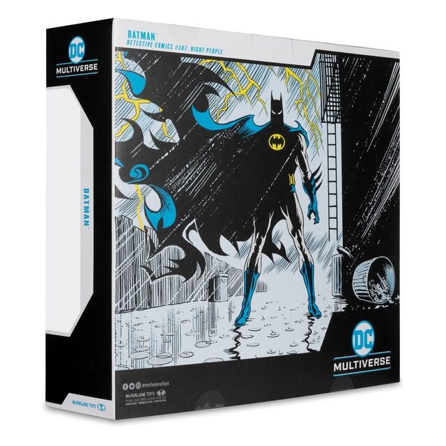 DC Multiverse Action Figure Batman (Detective Comics #587: Night People) (Gold Label) 18cm