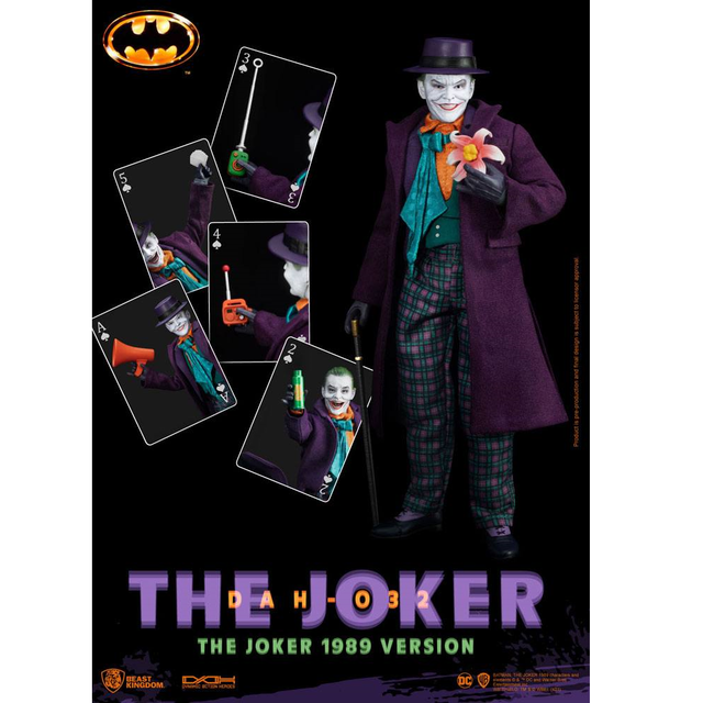 Batman 1989 Dynamic 8ction Heroes Action Figure 1/9 The Joker 21cm