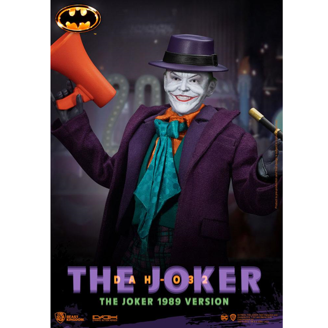 Batman 1989 Dynamic 8ction Heroes Action Figure 1/9 The Joker 21cm