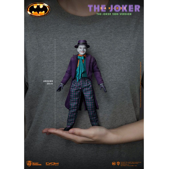 Batman 1989 Dynamic 8ction Heroes Action Figure 1/9 The Joker 21cm