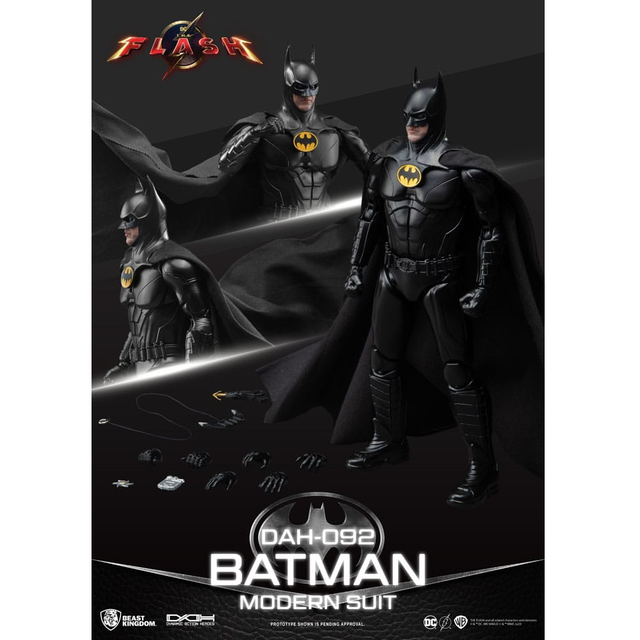 The Flash Dynamic 8ction Heroes Action Figure 1/9 Batman Modern Suit 24cm