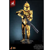 Star Wars Action Figure 1/6 Clone Trooper (Gold Chrome Version) Exclusive 30cm