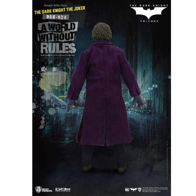 Batman The Dark Knight Dynamic 8ction Heroes Action Figure 1/9 The Joker 21cm Batman The Dark Knight Dynamic 8ction Heroes Action Figure 1/9 The Joker 21cm