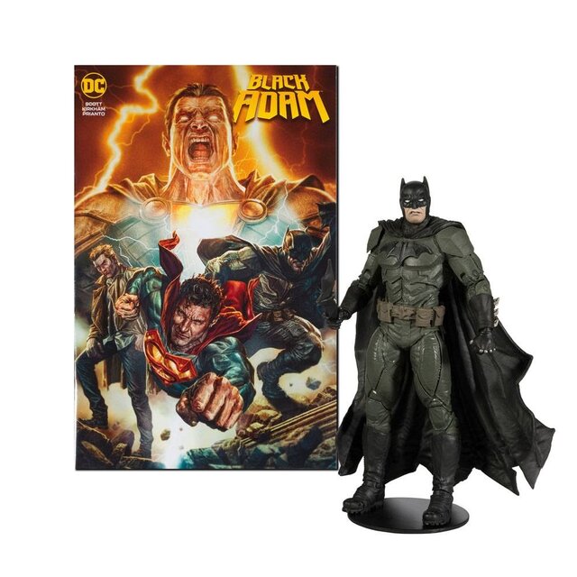 DC Black Adam Page Punchers Action Figure Batman 18cm