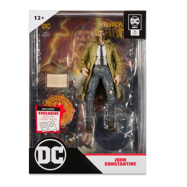 DC Black Adam Page Punchers Action Figure John Constantine 18cm