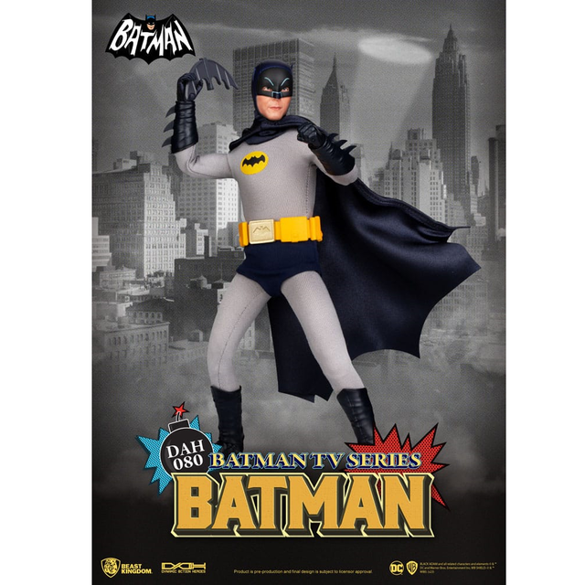 DC Comics Dynamic 8ction Heroes Action Figure 1/9 Batman TV Series Batman 24cm