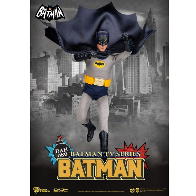 DC Comics Dynamic 8ction Heroes Action Figure 1/9 Batman TV Series Batman 24cm