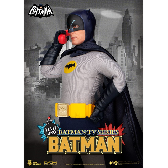 DC Comics Dynamic 8ction Heroes Action Figure 1/9 Batman TV Series Batman 24cm