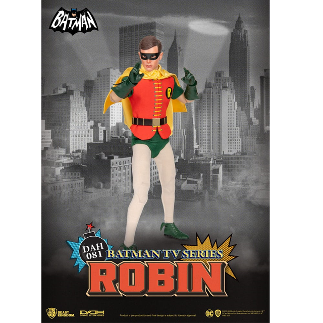 DC Comics Dynamic 8ction Heroes Action Figure 1/9 Batman TV Series Robin 24cm DC Comics Dynamic 8ction Heroes Action Figure 1/9 Batman TV Series Robin 24cm