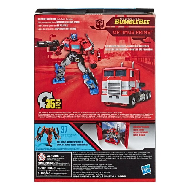 Transformers Bumblebee Studio Series 83 Voyager Class Optimus Prime 17cm