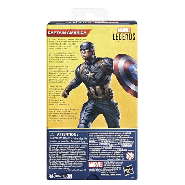 Marvel Legends Series: Captain America (Avengers: Endgame) 15cm