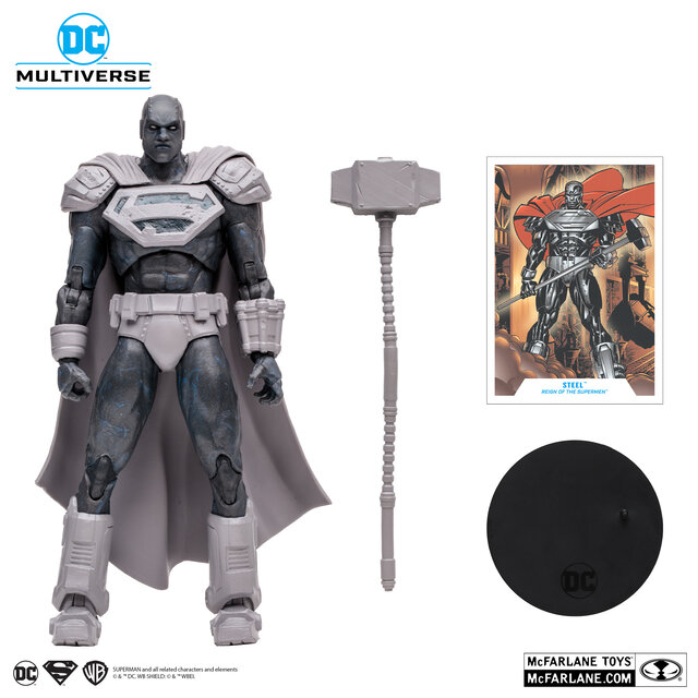 DC Multiverse Action Figure Steel 18cm